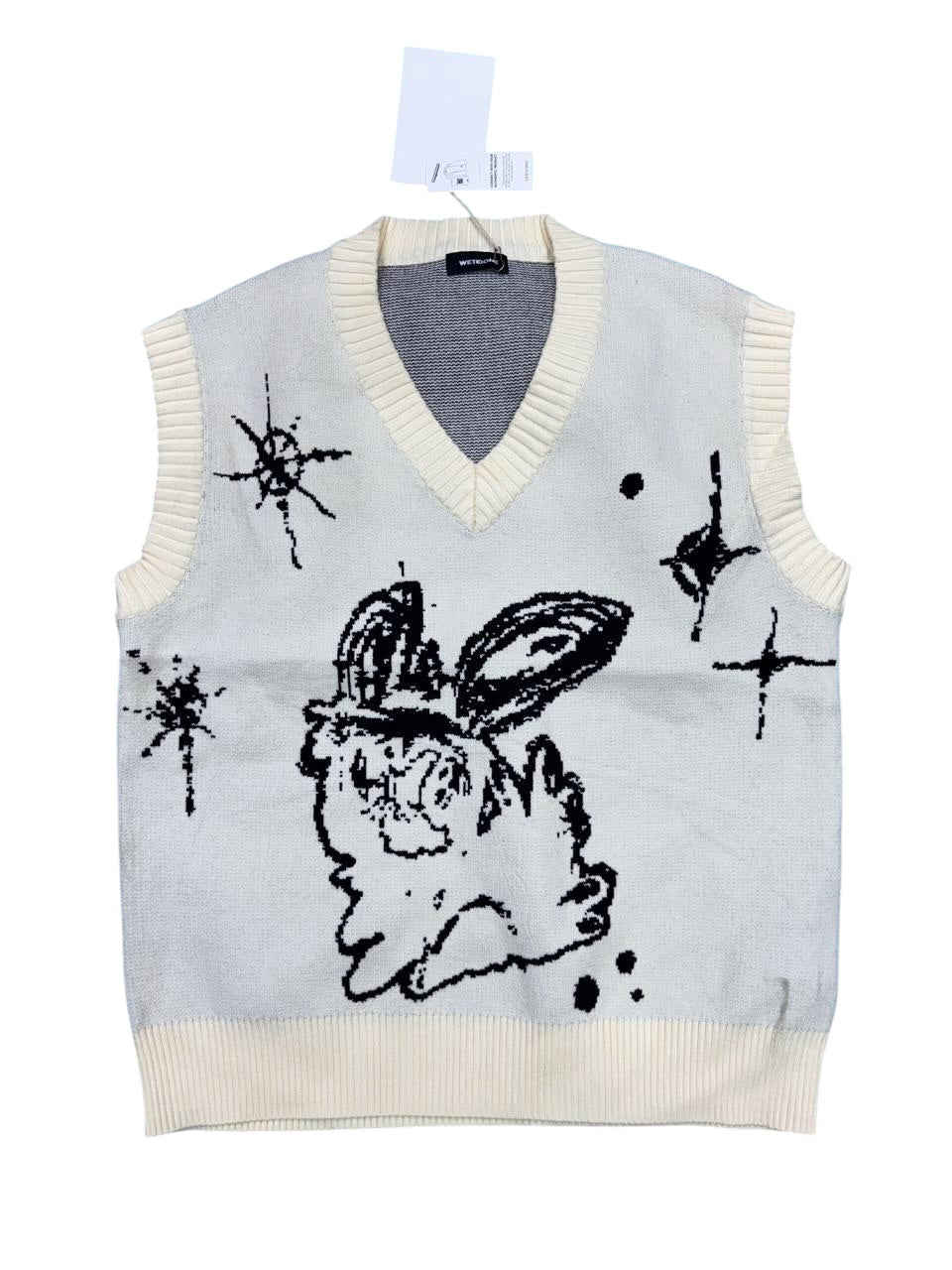 We11done Bunny Sweater Vest