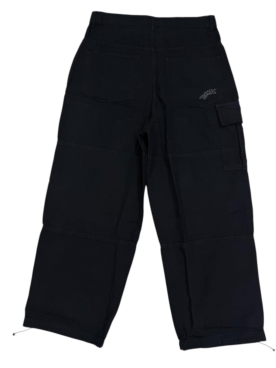 Baggy black cargo pants