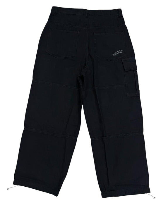 Baggy black cargo pants